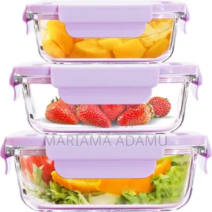 3pcs Glass Bowls Set