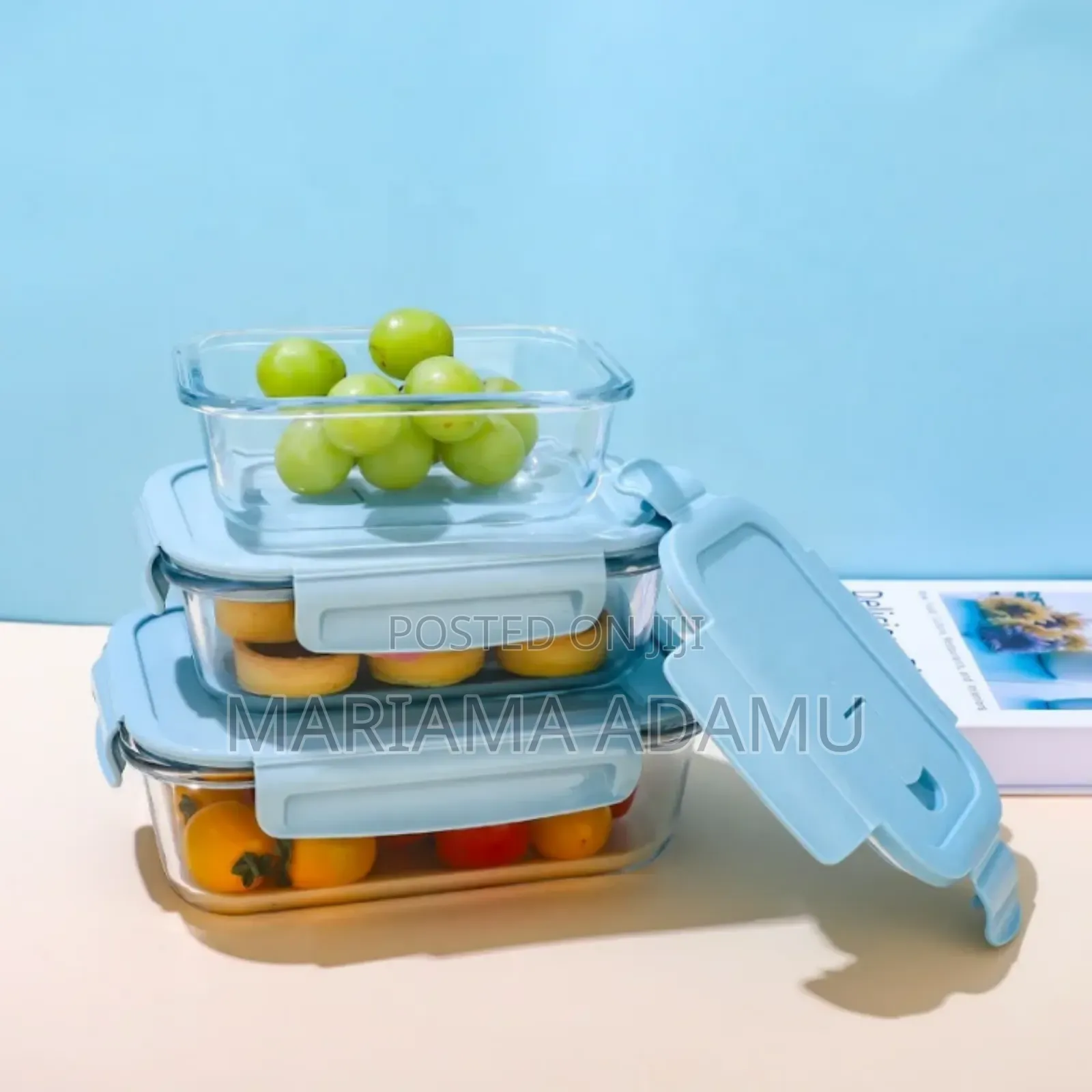 3pcs Glass Bowls Set