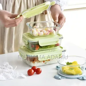 3pcs Glass Bowls Set
