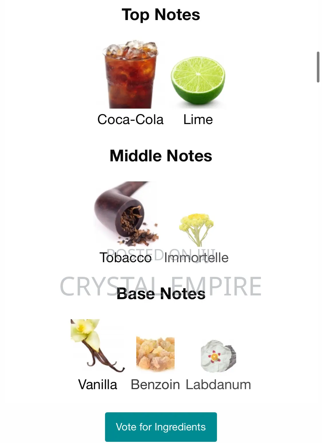 Tabac N’ Coke Perfume by Fragrance World