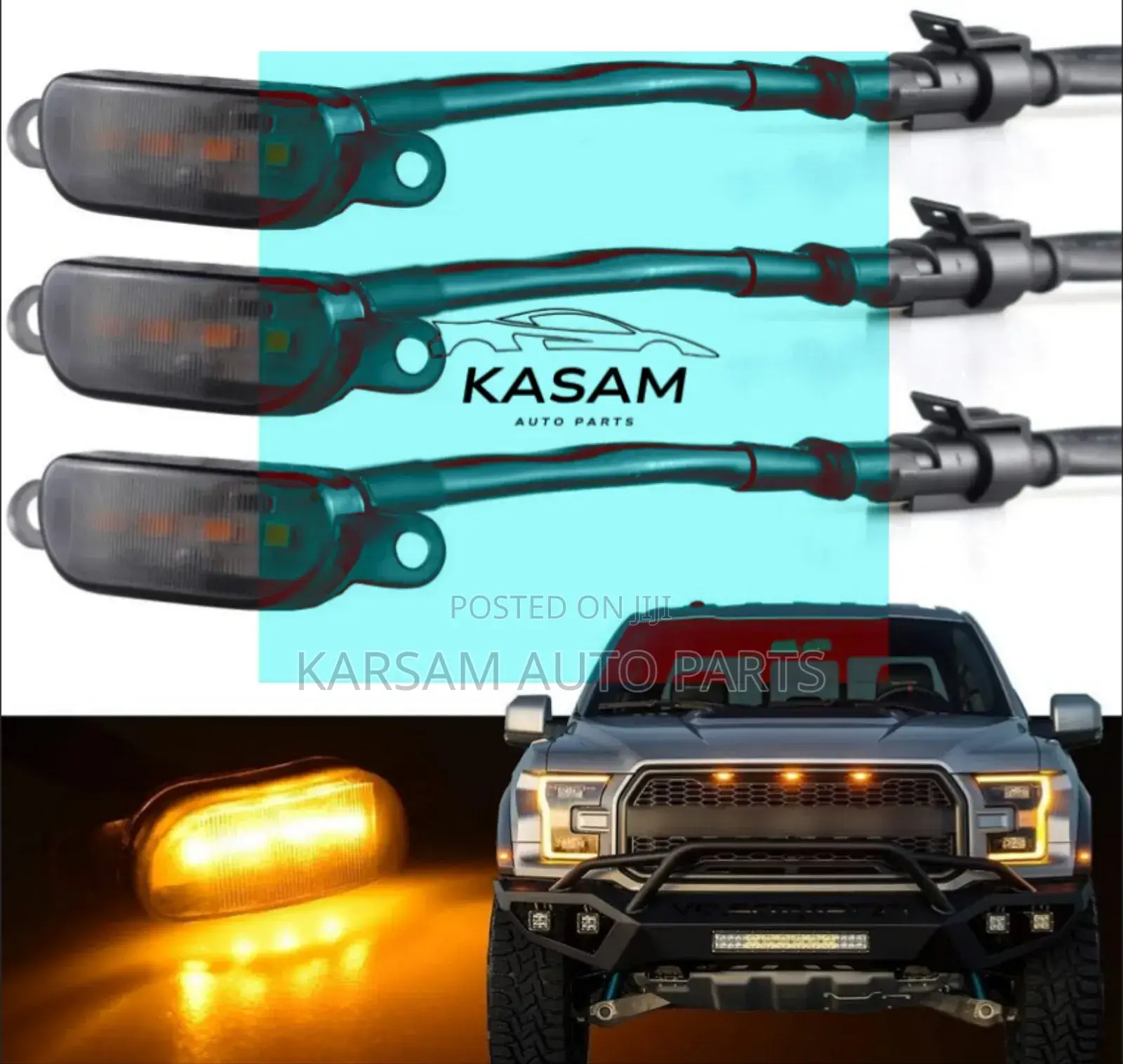 Yellow Top Shell Light (Front Grille Shells)