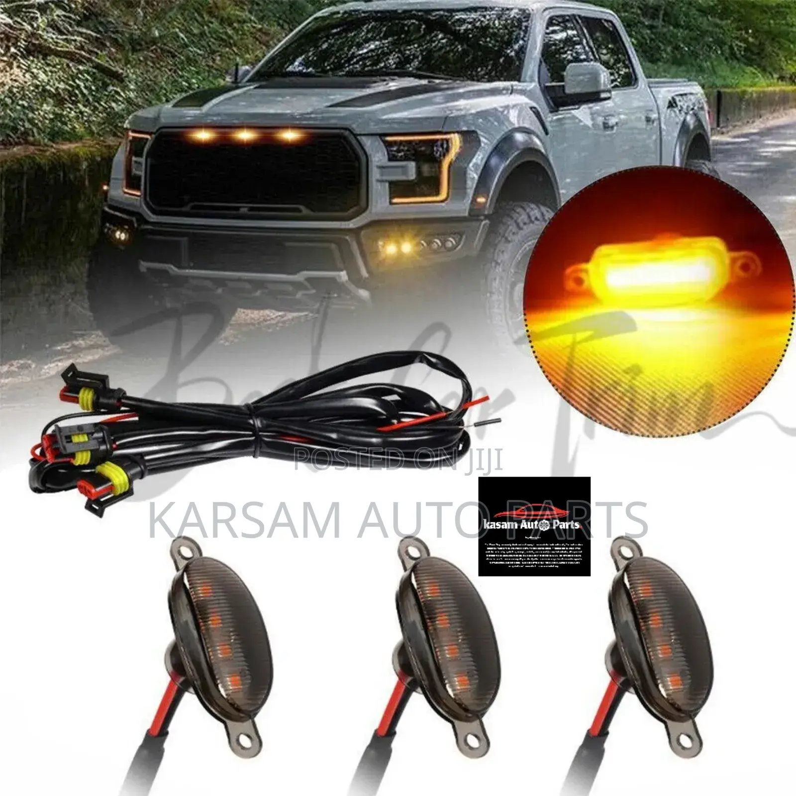 Yellow Top Shell Light (Front Grille Shells)