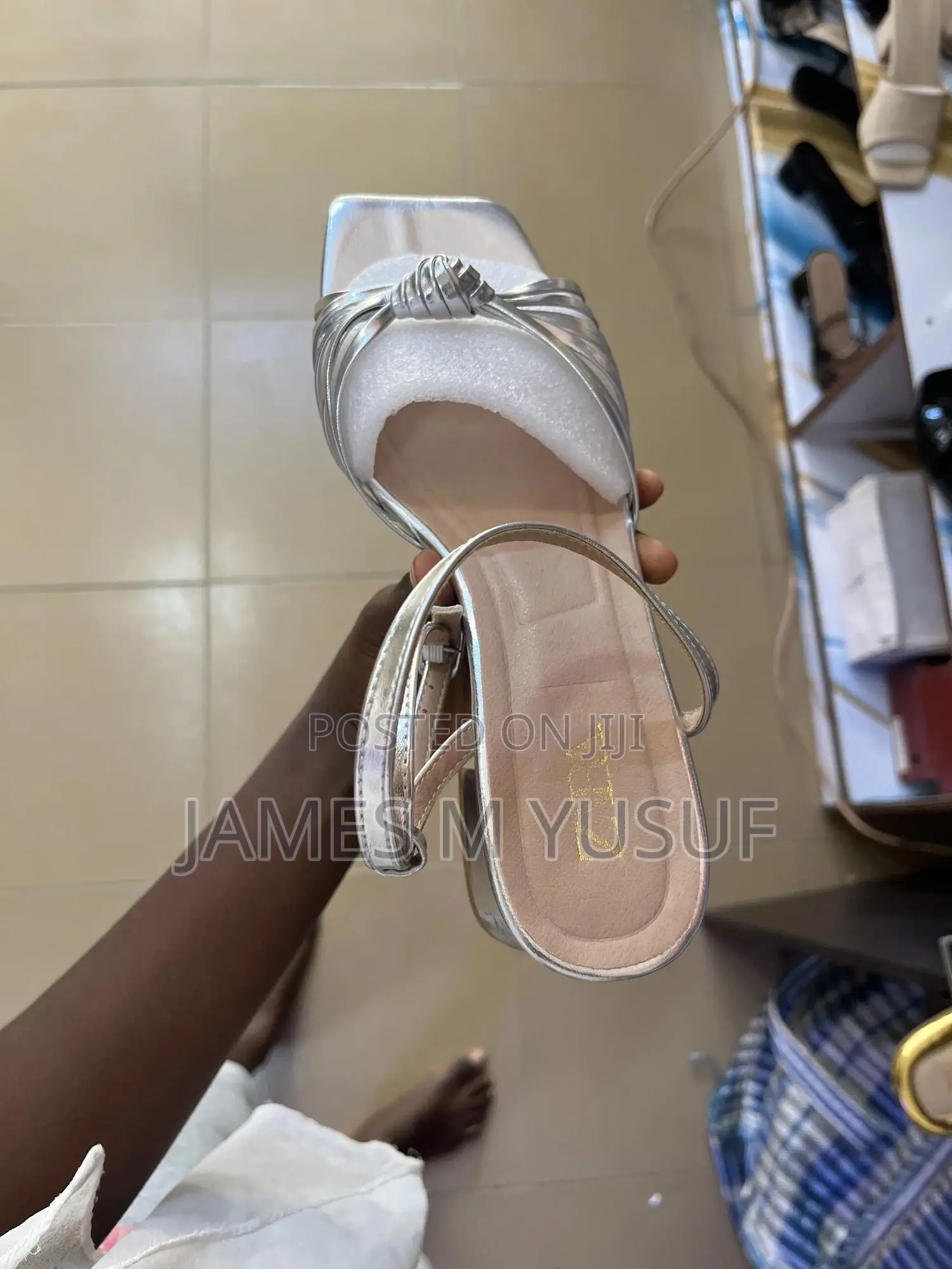 Original Zara Block Sandal