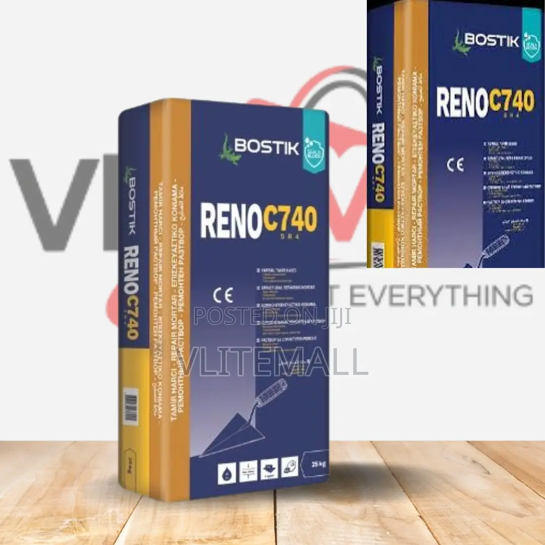 Bostik Reno C740 Sr4 25kg Cement Based Structural Repair Morta