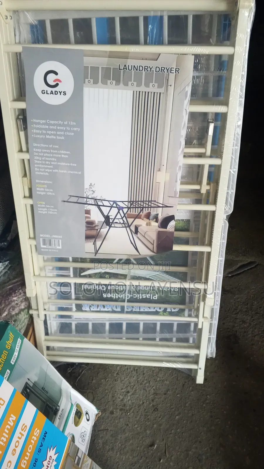 Quality Foldable Plastic Clothes Dryer Or Drying Rack.