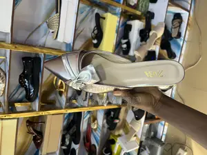 Original Zara Covered Short Heel Slipper
