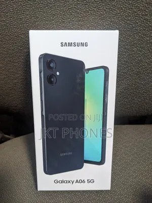 New Samsung Galaxy A06 128 GB Black