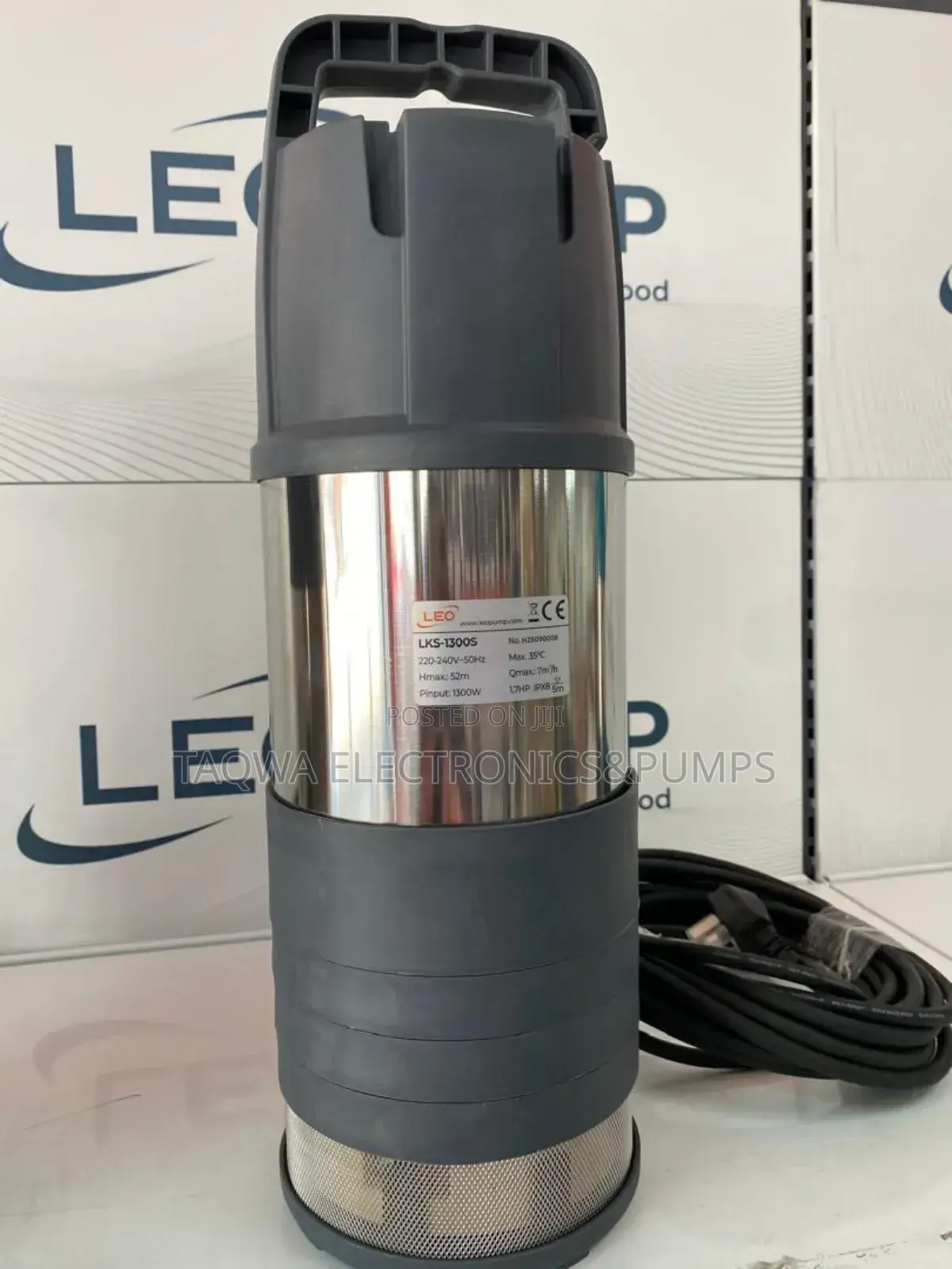 L/Min 108 Leo 1.7hp Submersible Pump
