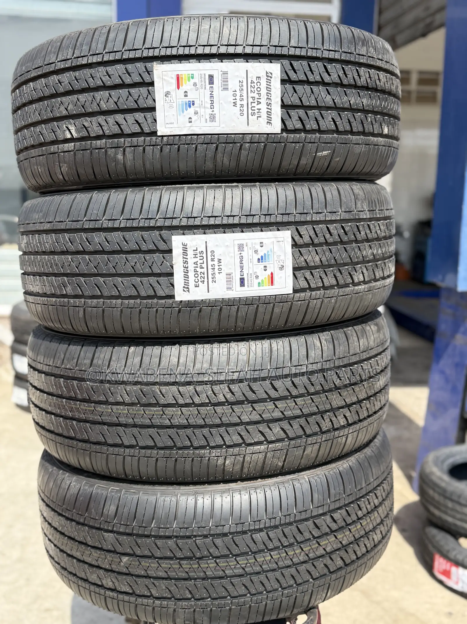 Original Bridgstone 255/45r20 Tyres Available For All Cars