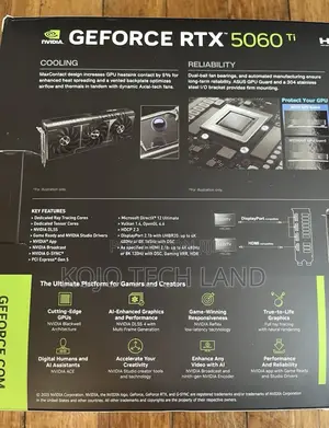 Asus Nvidia Geforce RTX 5060 Ti Graphic Card 16gb Gddr7