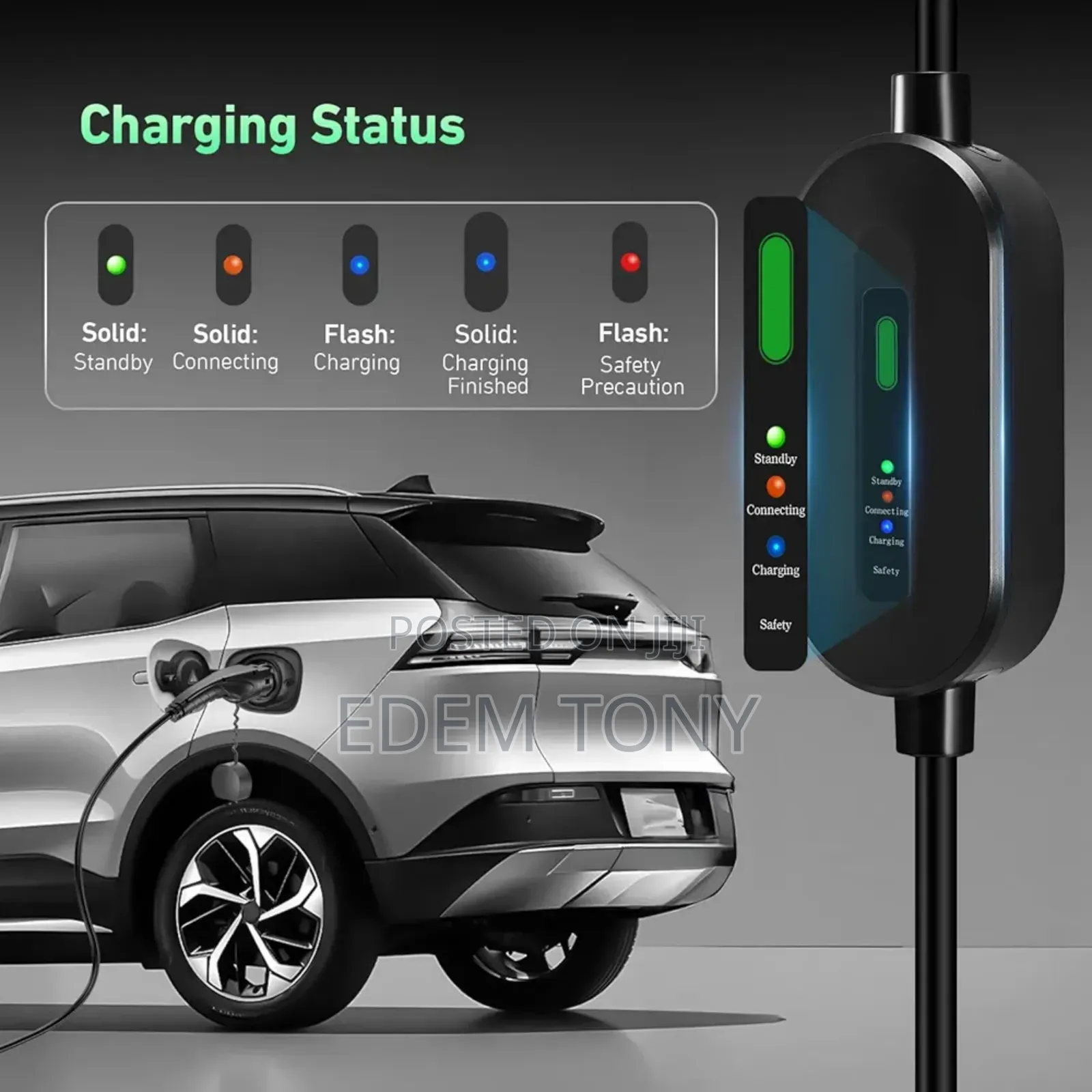 Electric Car Charger Type 2 For; Tesla, Bmw, Mercedes, Hyundai,Kia,Byd