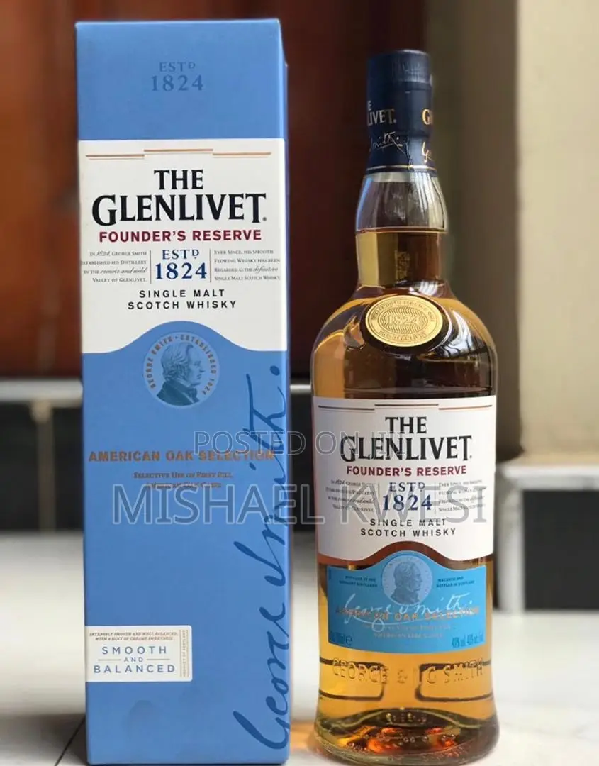 The Glenlivet 15, 18 and Founders Reserve