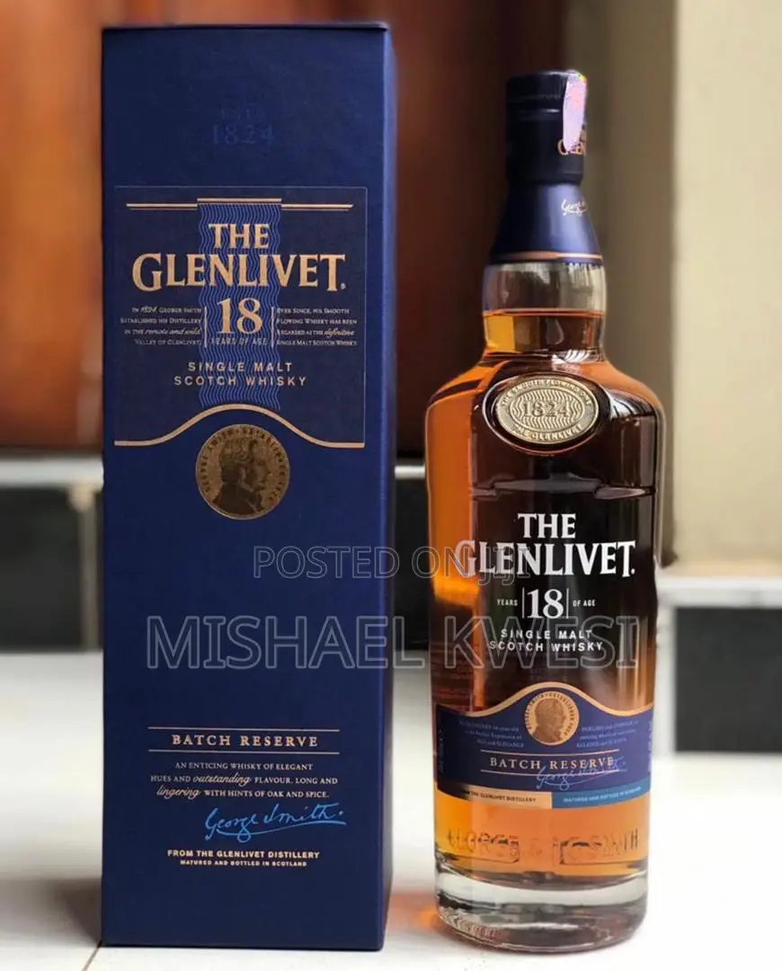 The Glenlivet 15, 18 and Founders Reserve