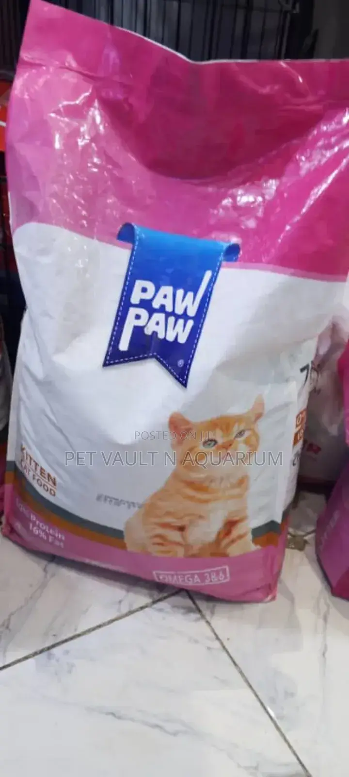 Kittens Feed Pawpaw