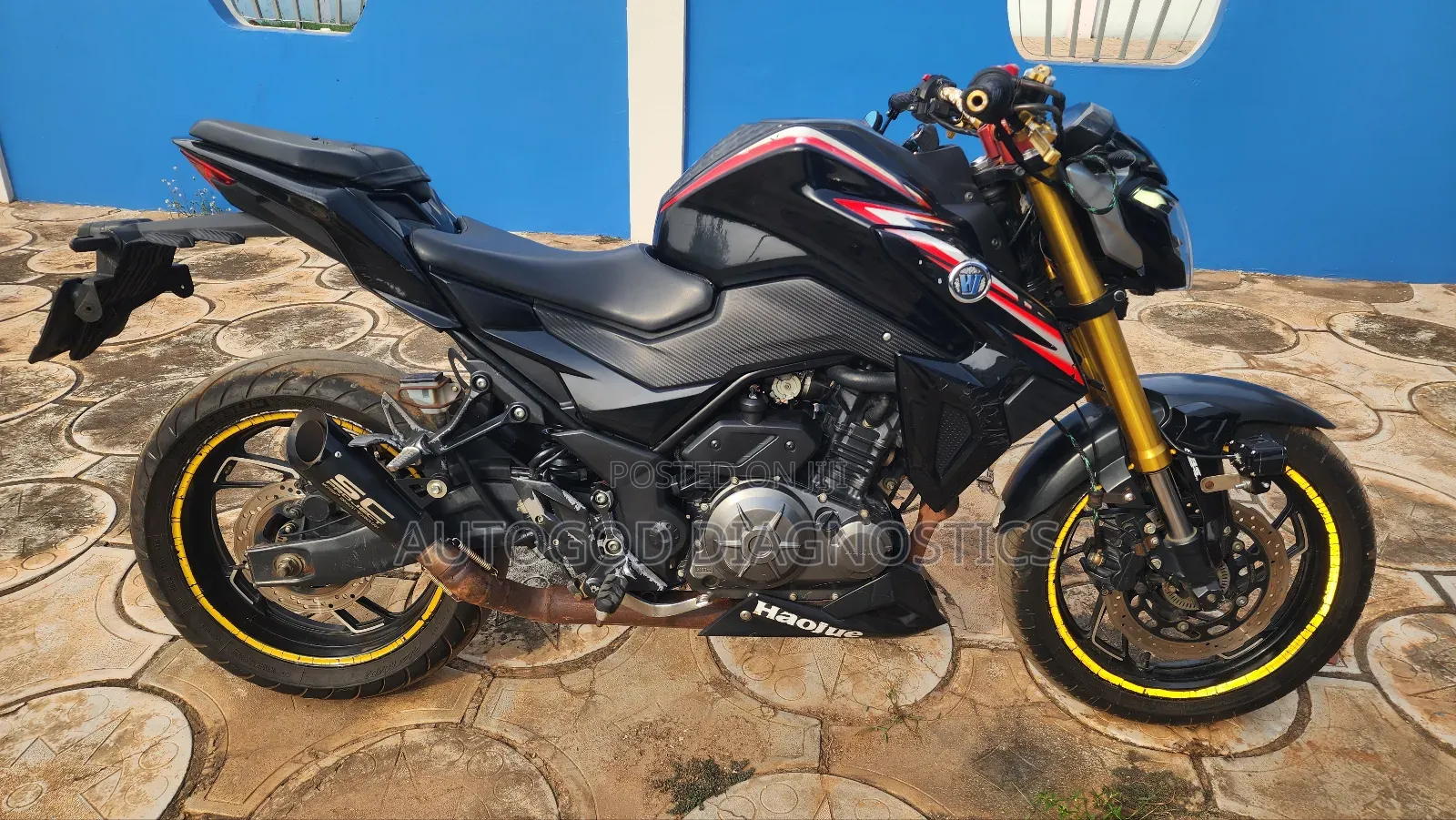 Haojue DR300 2023 Black