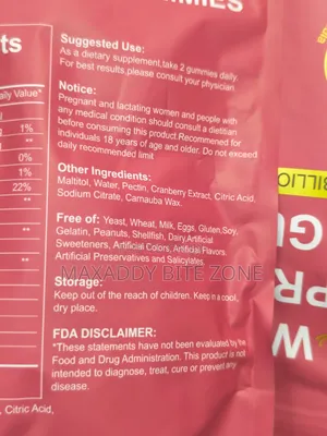 Wowem's Probiotics Gummies