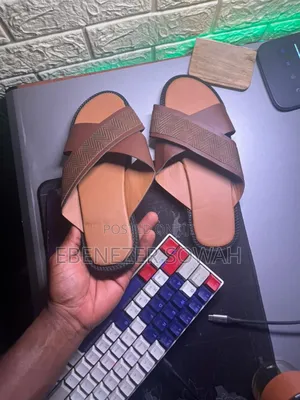 Leather/Suede Slippers