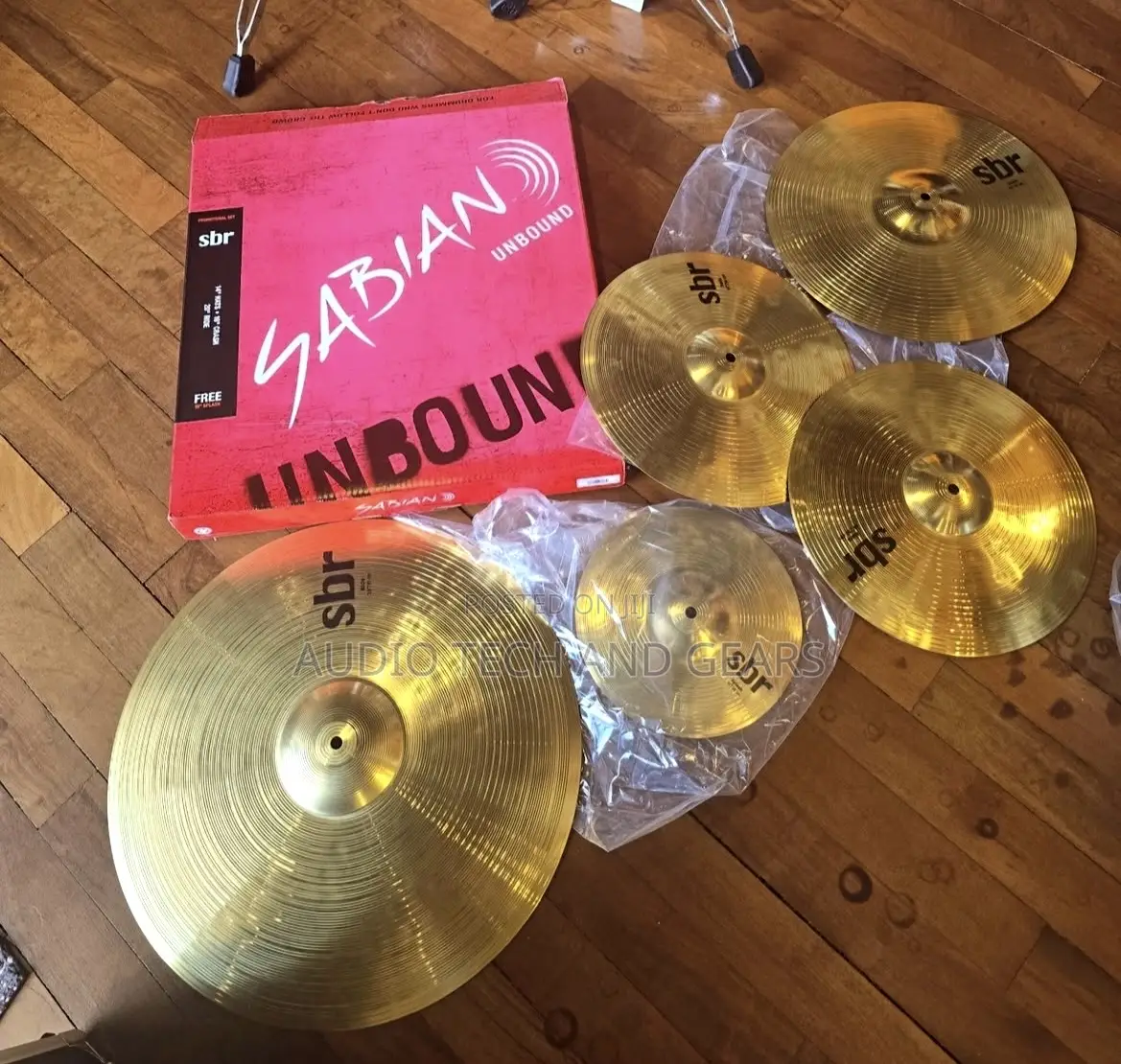 Sabian Unbound B8x Complete Cymbals Set