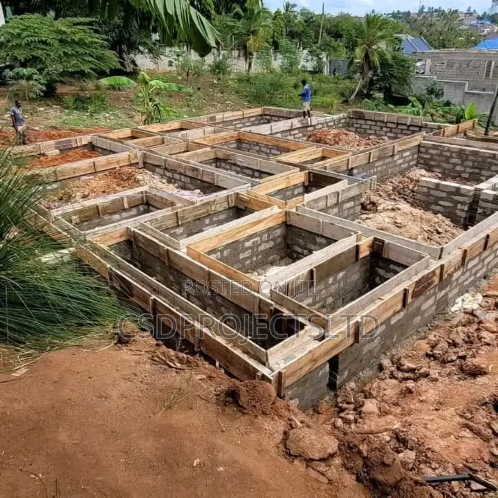 Building Foundation, Block Laying All Mason Work