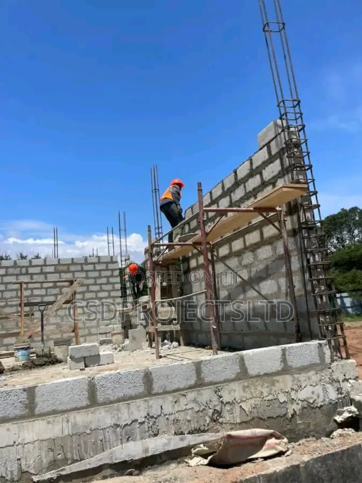 Building Foundation, Block Laying All Mason Work