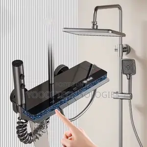 Digital Thermostatic 4 In 1 Piano Shower