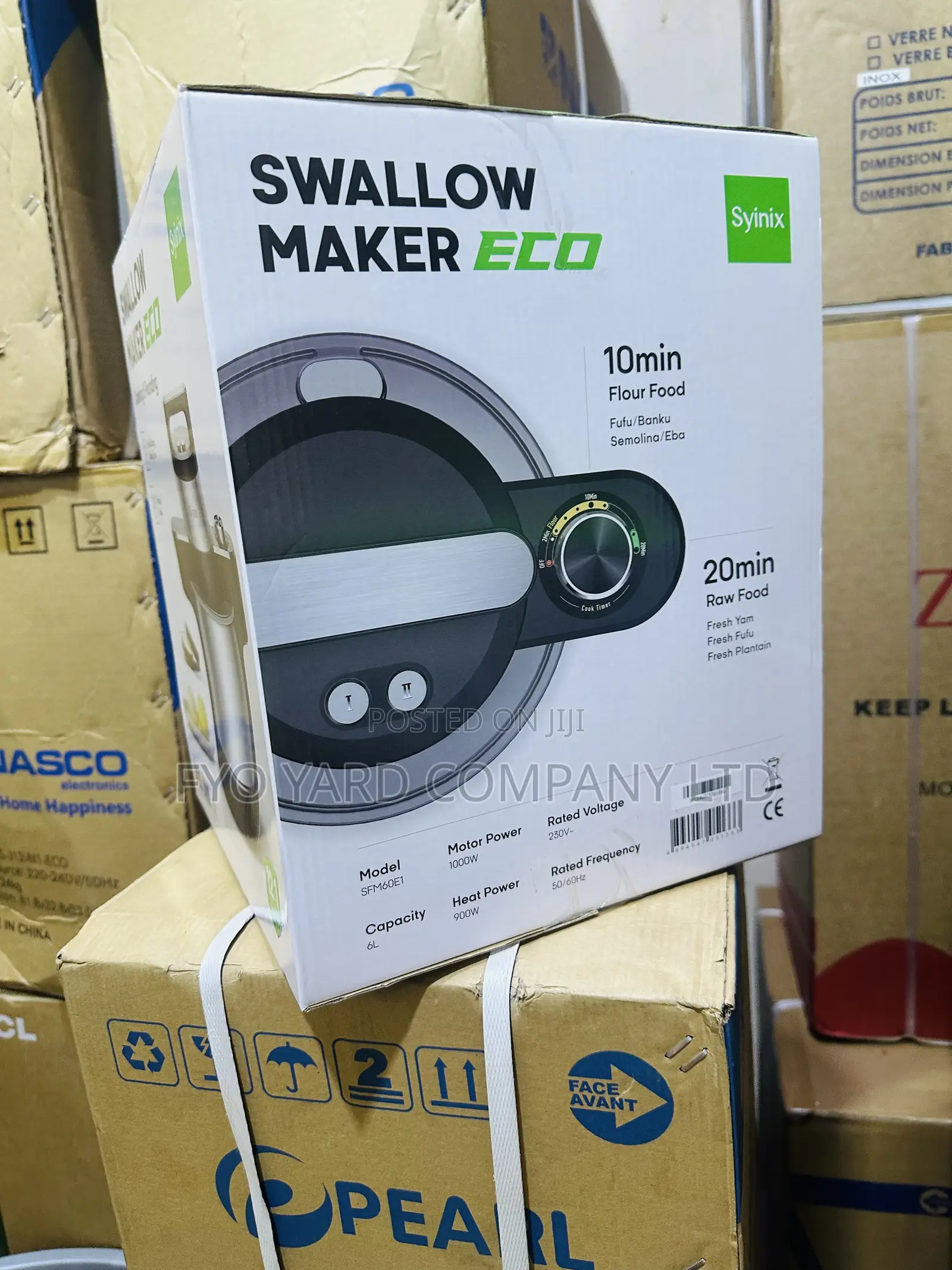 Enjoy Natural Taste With Syinix Swallow Maker Eco