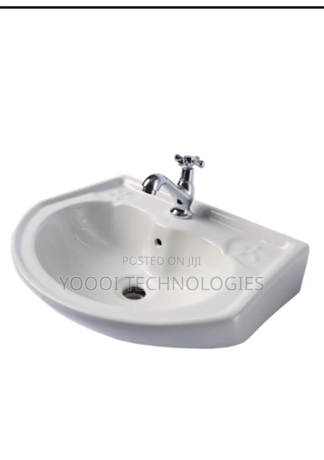 Frencia Ceramic Wall Basin Only