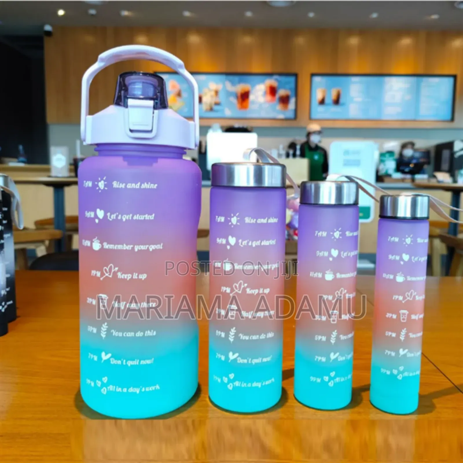 4 In 1 Water Bottles