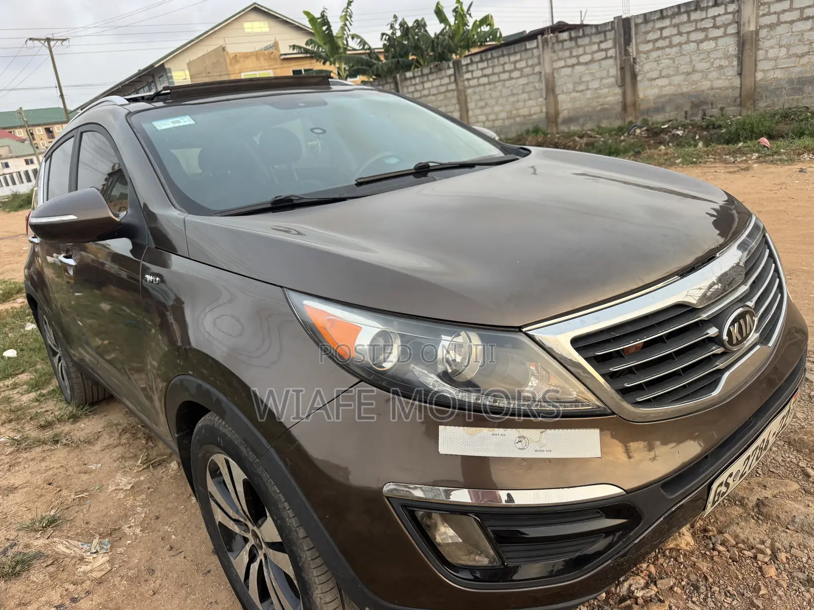 Kia Sportage EX 4dr SUV AWD (2.4L 4cyl 6A) 2012 Brown