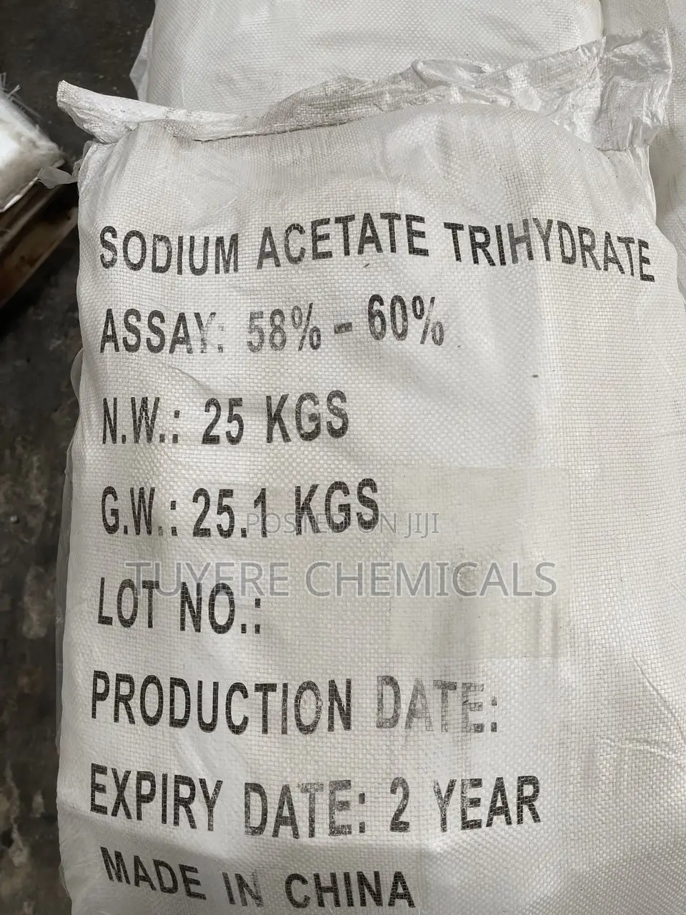 Sodium Acetate Trihydrate