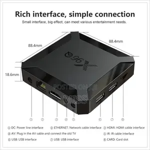 X96q Smart Tv Box Allwinnerh313 Quad Hdr10+ 2gb Ram 16gb Rom