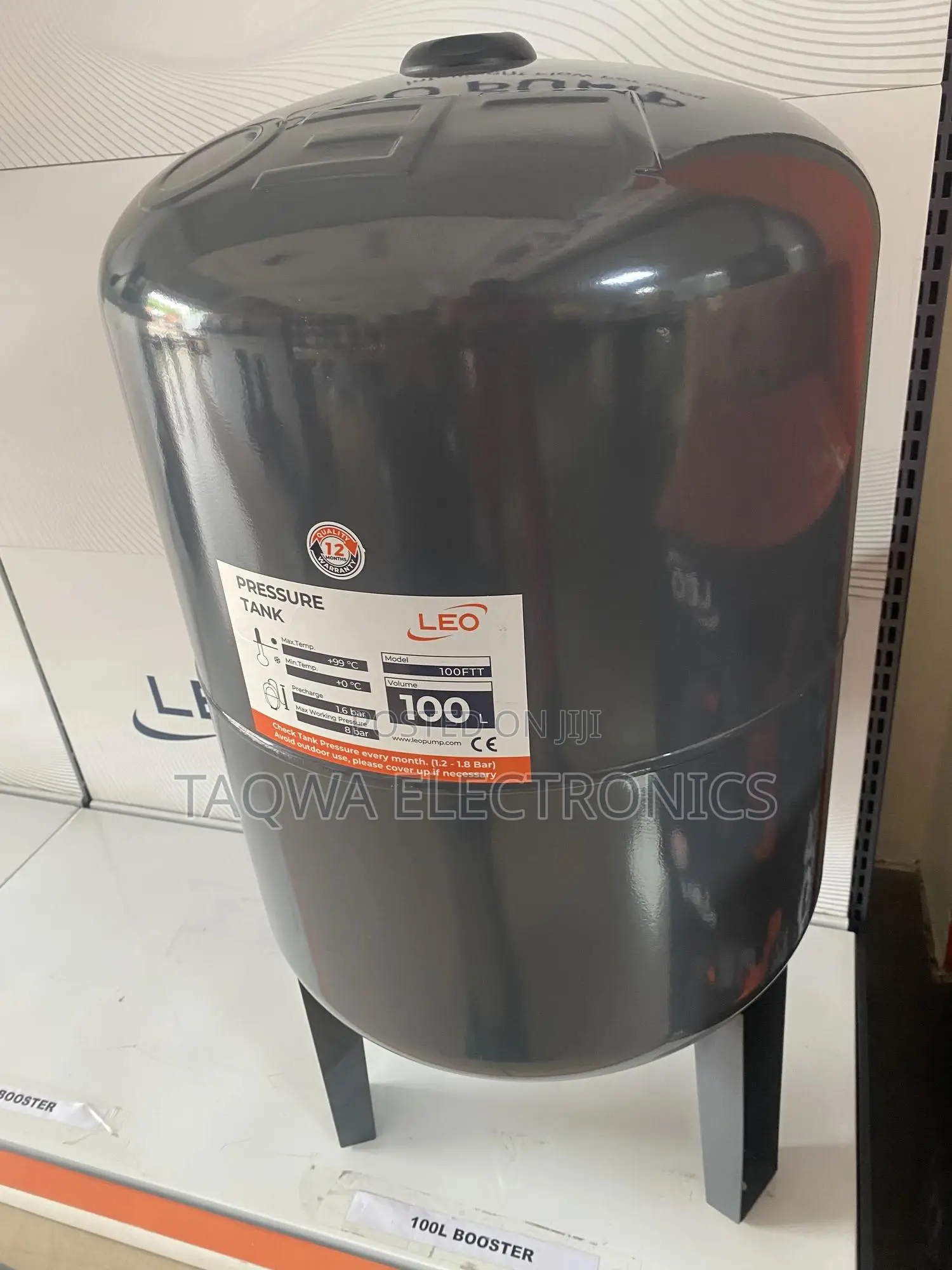 Leo 100l Pressure Booster