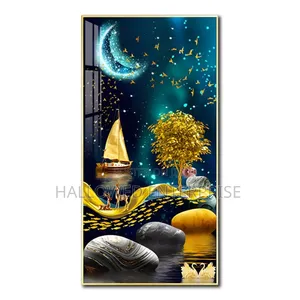 Gold Art Wallpaper Frame