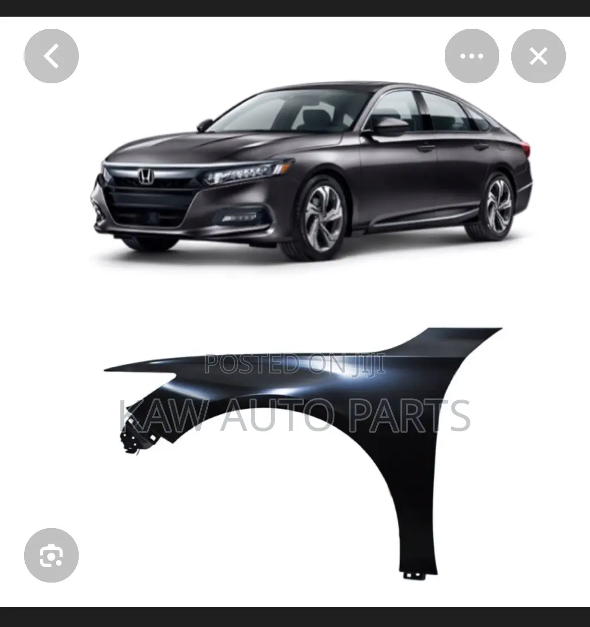 2018,2019,2020,2021 Fender for Honda Accord