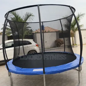 Trampoline 12ft With Safety Net Capacity 5-8