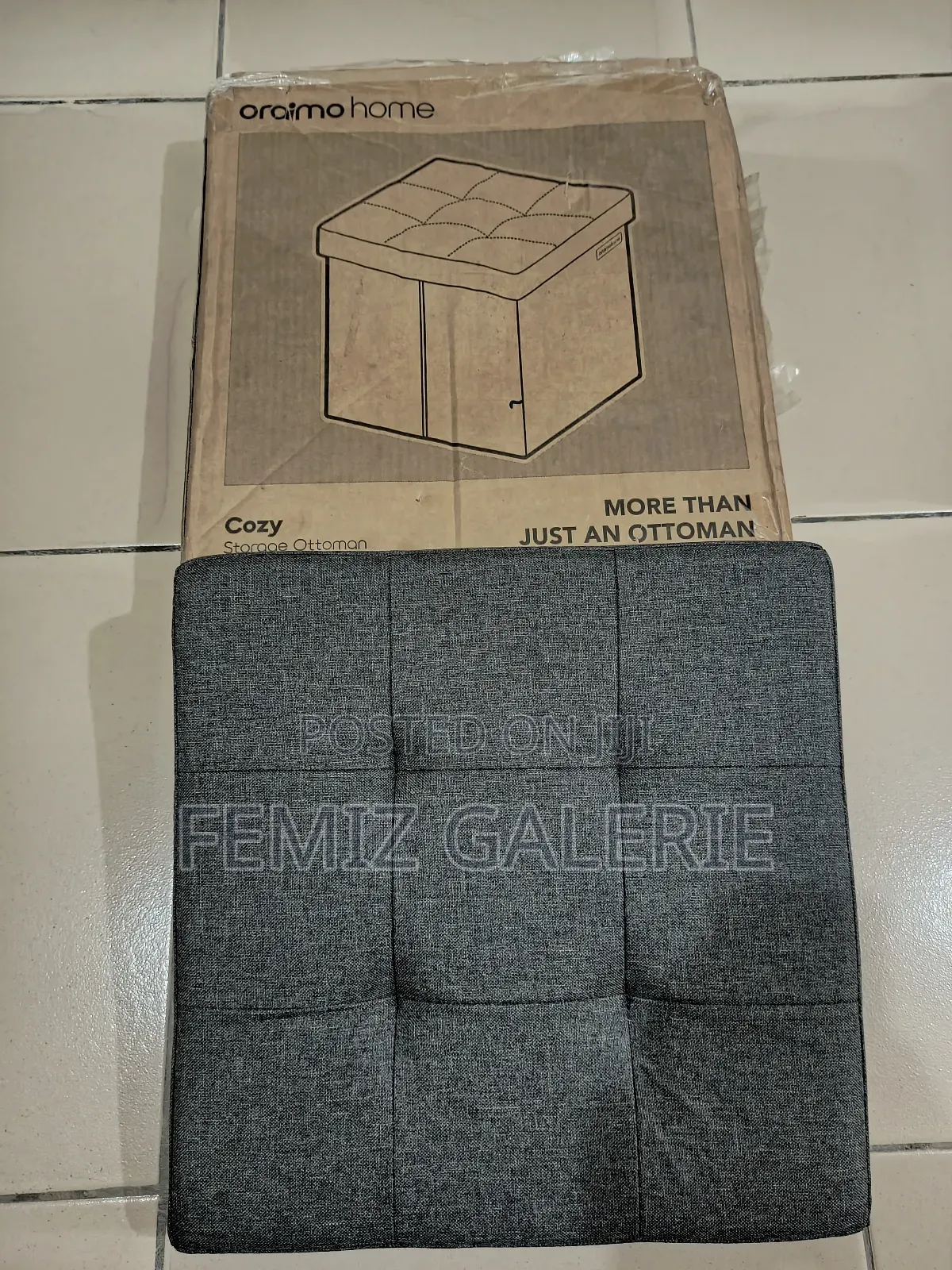 Oraimo Cozy Multi-Functional Foldable Storage Ottoman