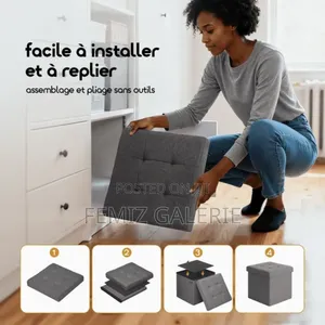 Oraimo Cozy Multi-Functional Foldable Storage Ottoman