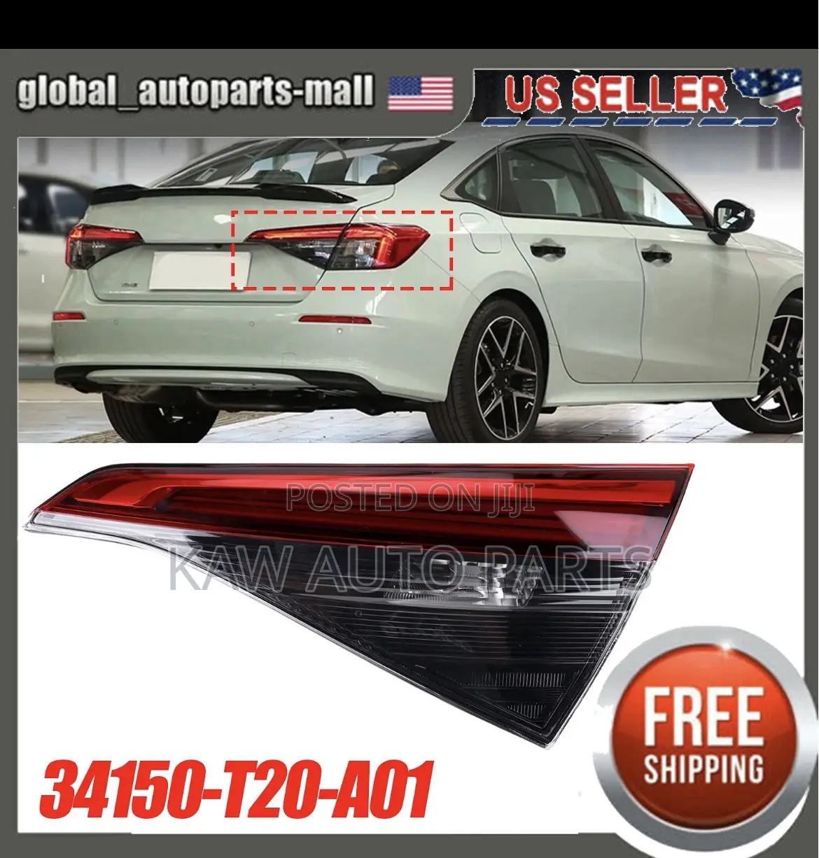 2023,2024,2025  Led Taillight For Honda Civic