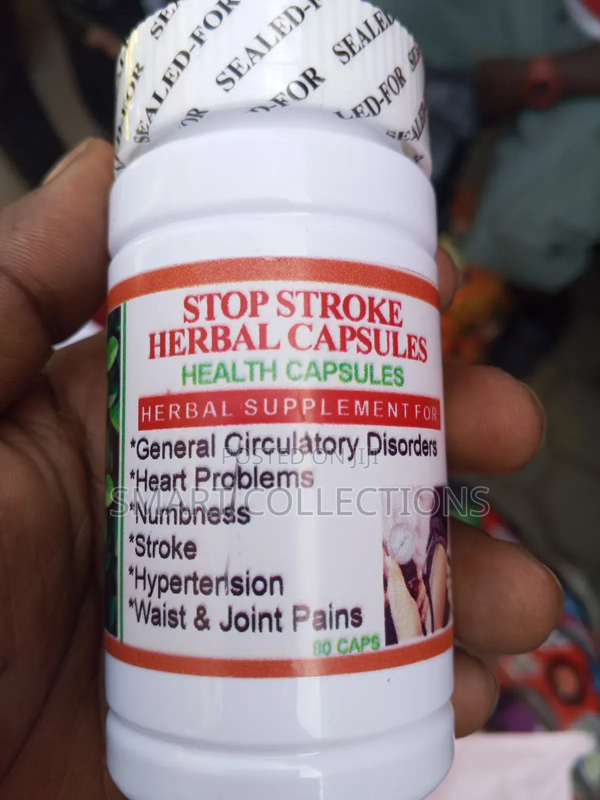 Stop Stroke Herbal Capsules