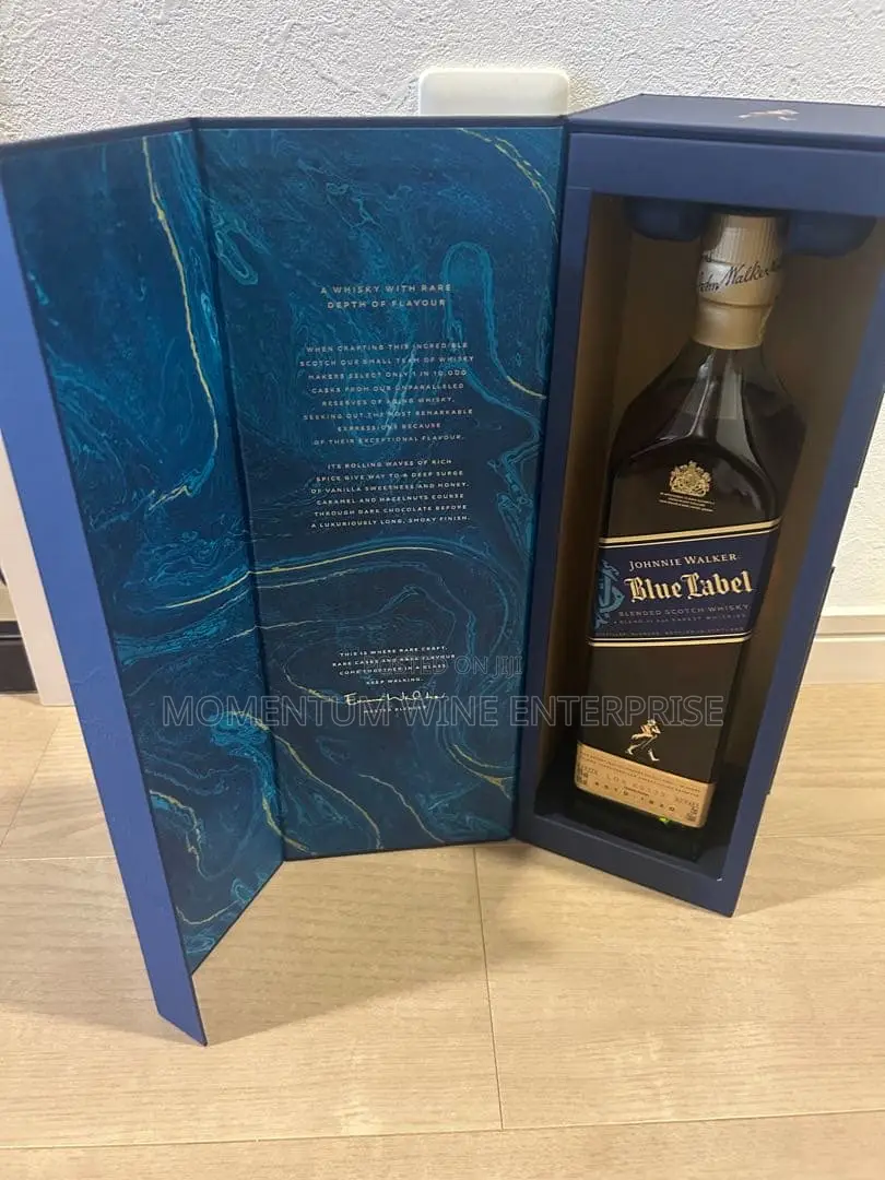 Johnnie Walker Blue Label Blended Scotch Whisky 75cl