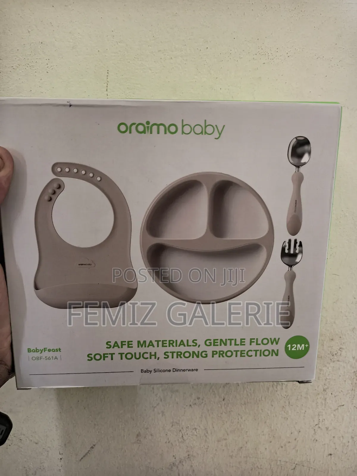 Oraimo Babyfeast Food-Grade Silicone Baby Dinnerware