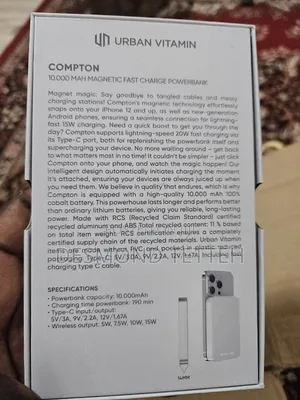 Urban Vitamin Power Bank Wireless Magnetic