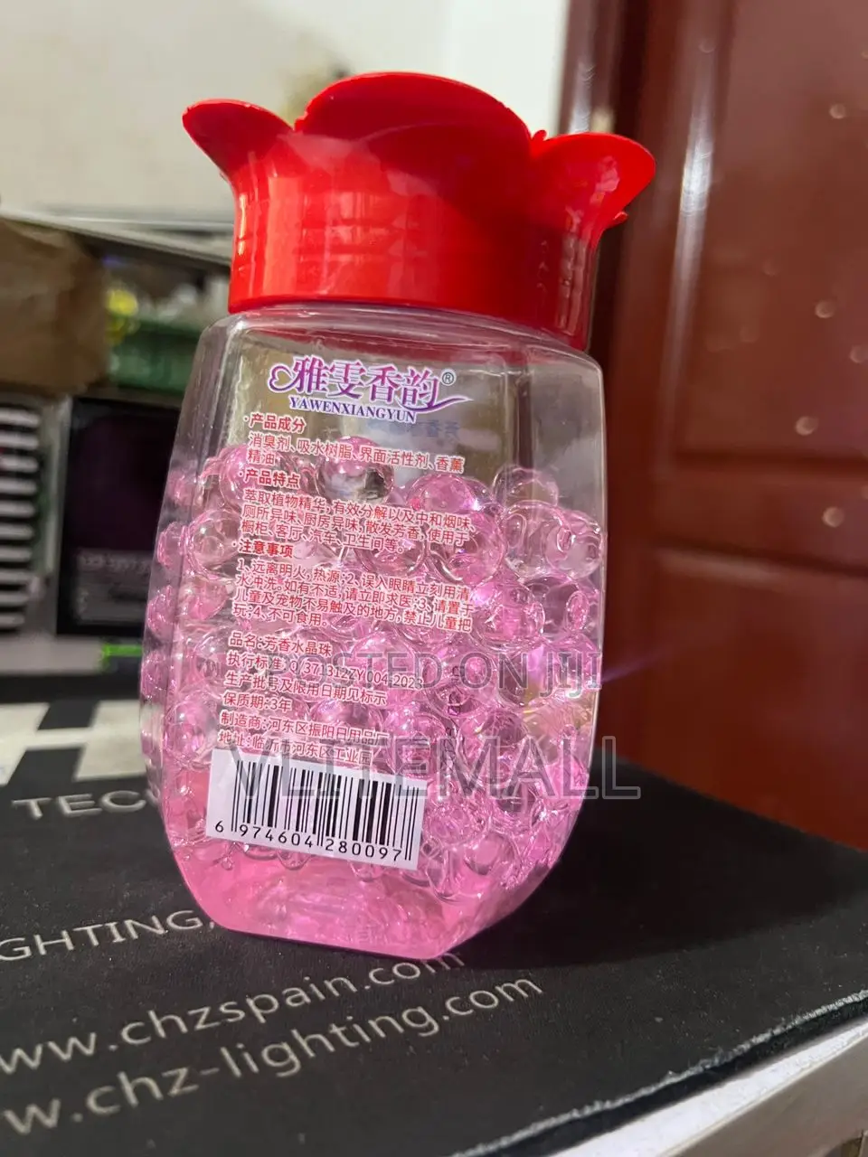 Rose Scented Beads Air Frehener