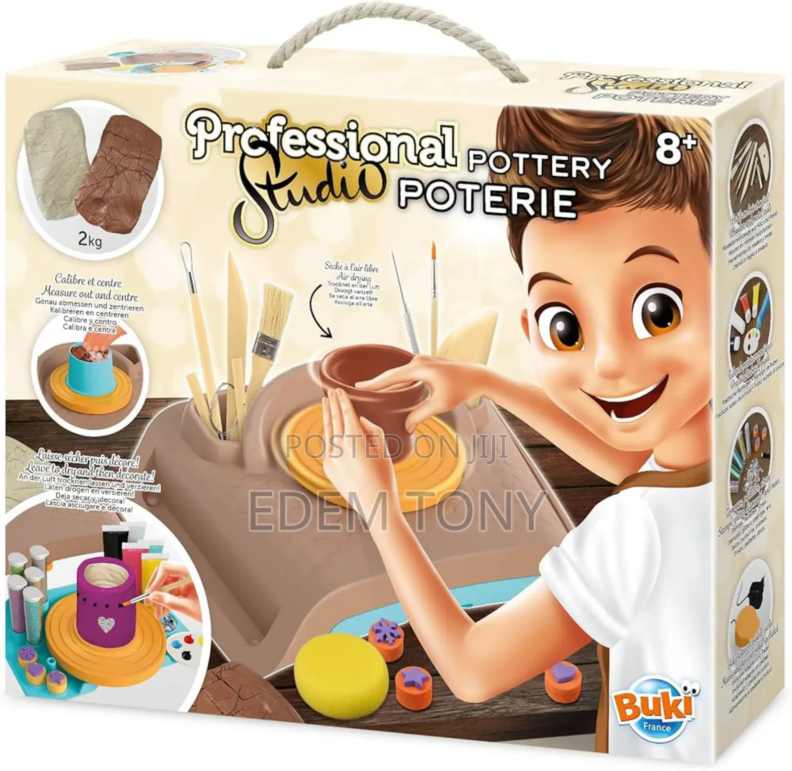 Buki Professional Studio Pottery Kit