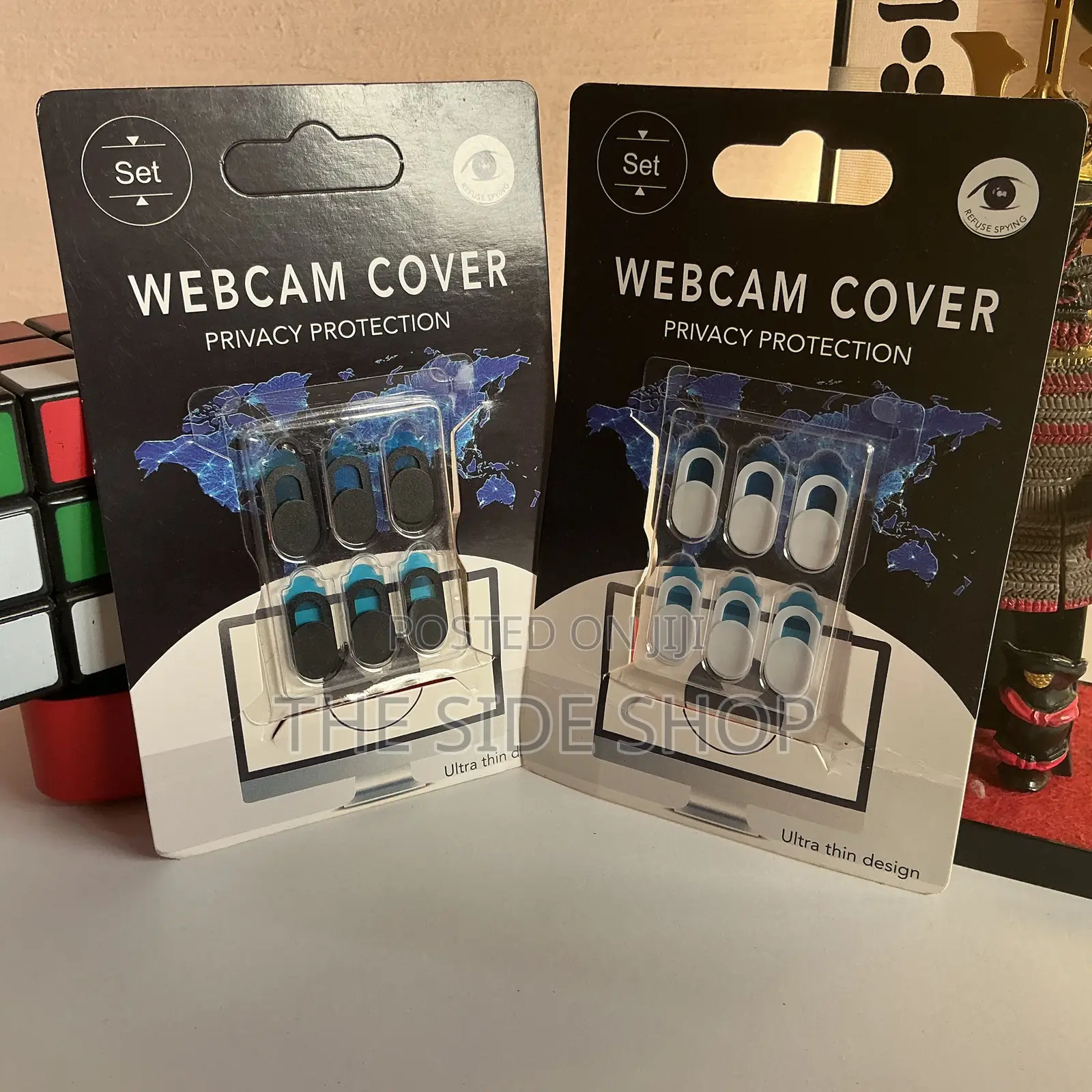 Webcam Covers For Pc, Tablet And Phones (6 Pieces In A Pack)