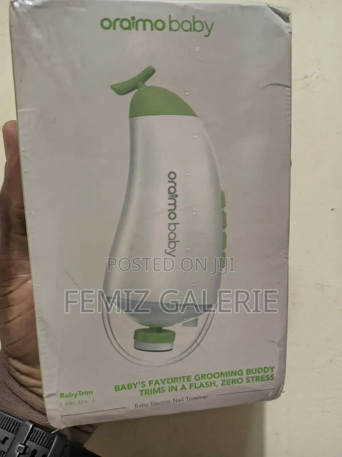 Oraimo Babytrim Multi-Size Heads Electric Nail Trimmer