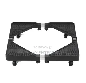 Universal Adjustable Appliance Base With Four Wheels