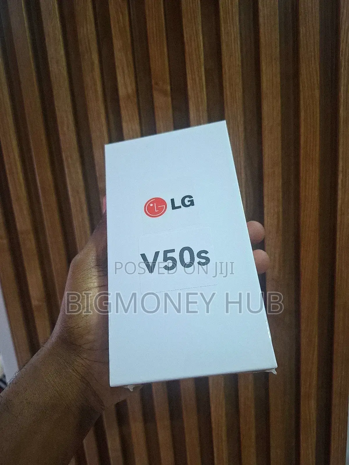 New LG V50S ThinQ 256 GB Black