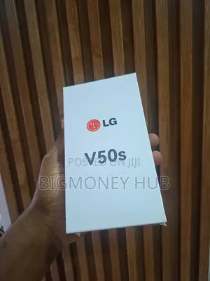 New LG V50S ThinQ 256 GB Black