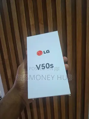 New LG V50S ThinQ 256 GB Black